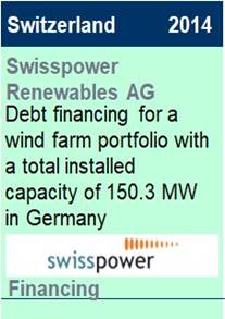 2014 Swisspower Debt Financing