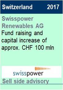 2017 Swisspower Renewables AG